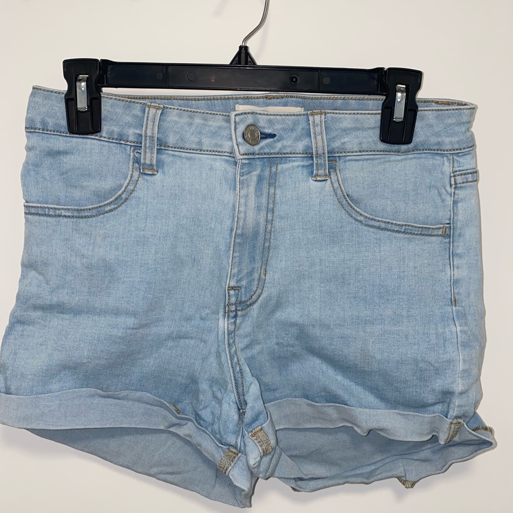 pacSun super stretch denim shorts